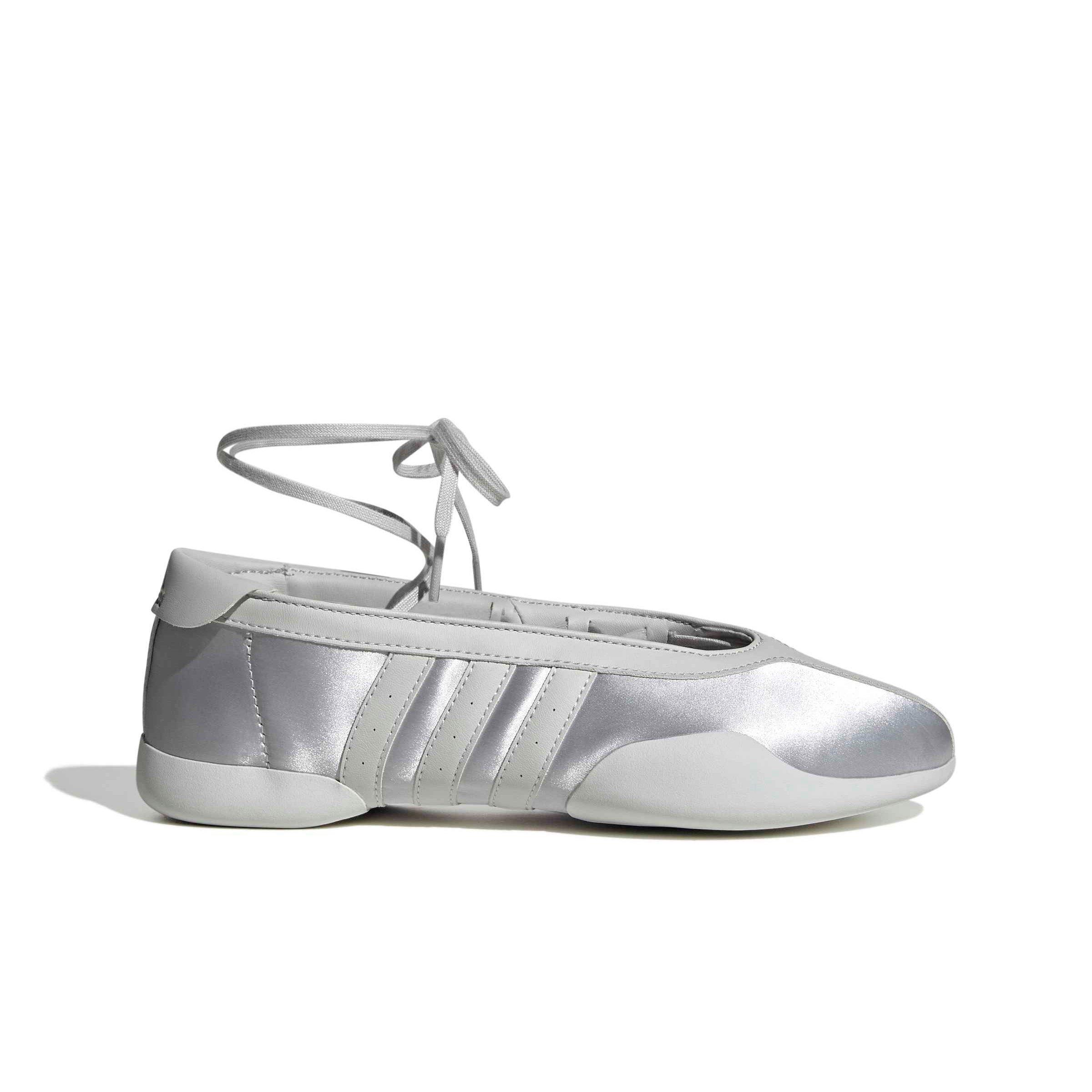 adidas Originals Taekwondo Mei Ballet "Silver Metallic/Grey One/Ftwr White" Women's Shoe - SILVER/GREY/WHITE